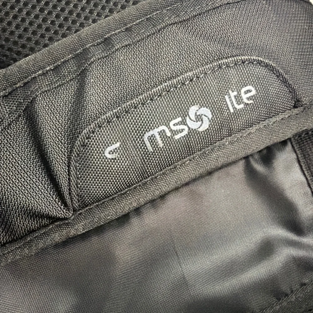 Samsonite Black Laptop Backpack Travel Business School Carry-On Multi Pocket